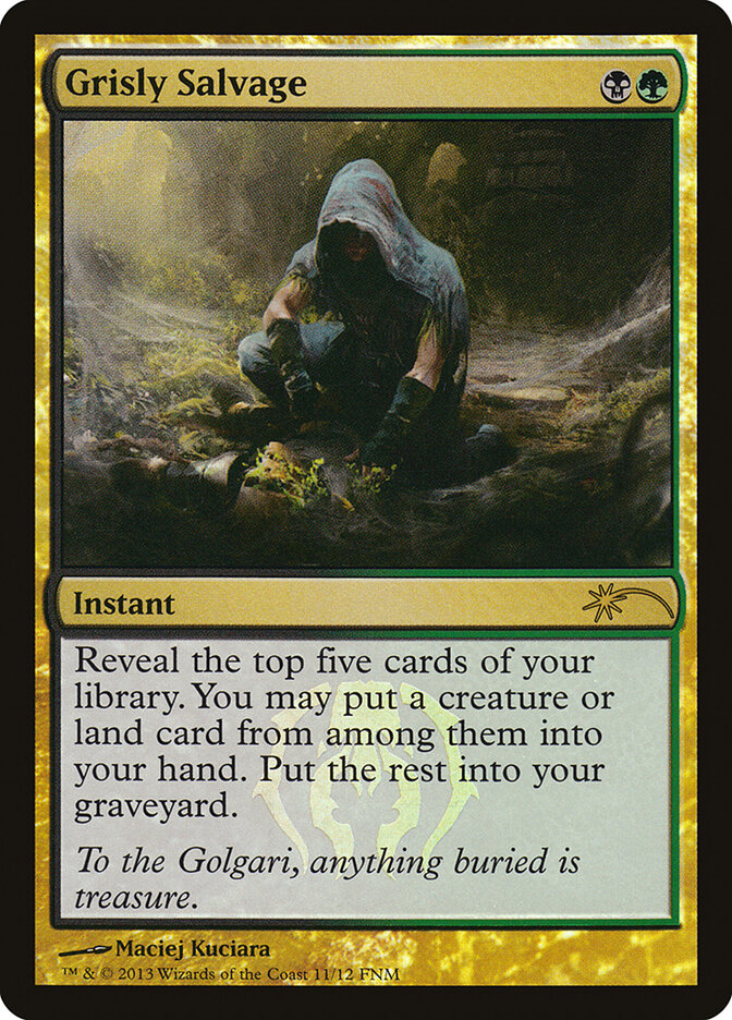 Salvamento Macabro / Grisly Salvage - Magic: The Gathering - MoxLand