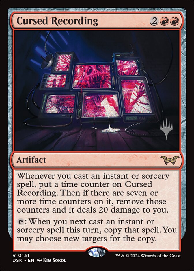 Cursed Recording - Magic: The Gathering - MoxLand