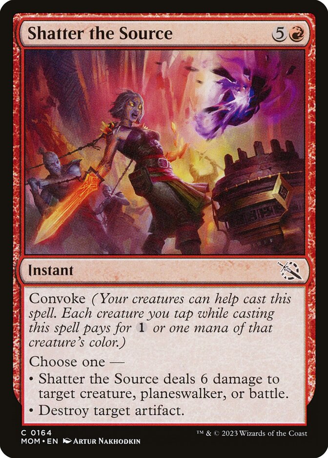 Estilhaçar a Fonte / Shatter the Source - Magic: The Gathering - MoxLand