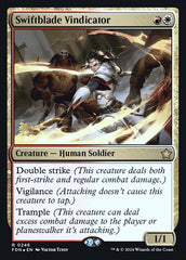 Vingadora Espada Veloz / Swiftblade Vindicator - Magic: The Gathering - MoxLand