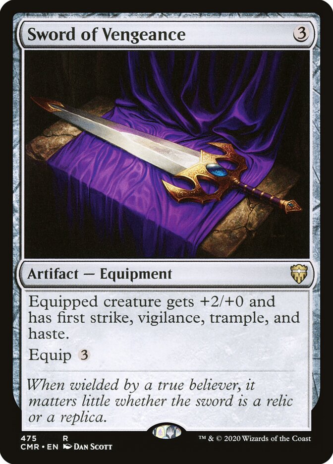 Espada da Vingança / Sword of Vengeance - Magic: The Gathering - MoxLand