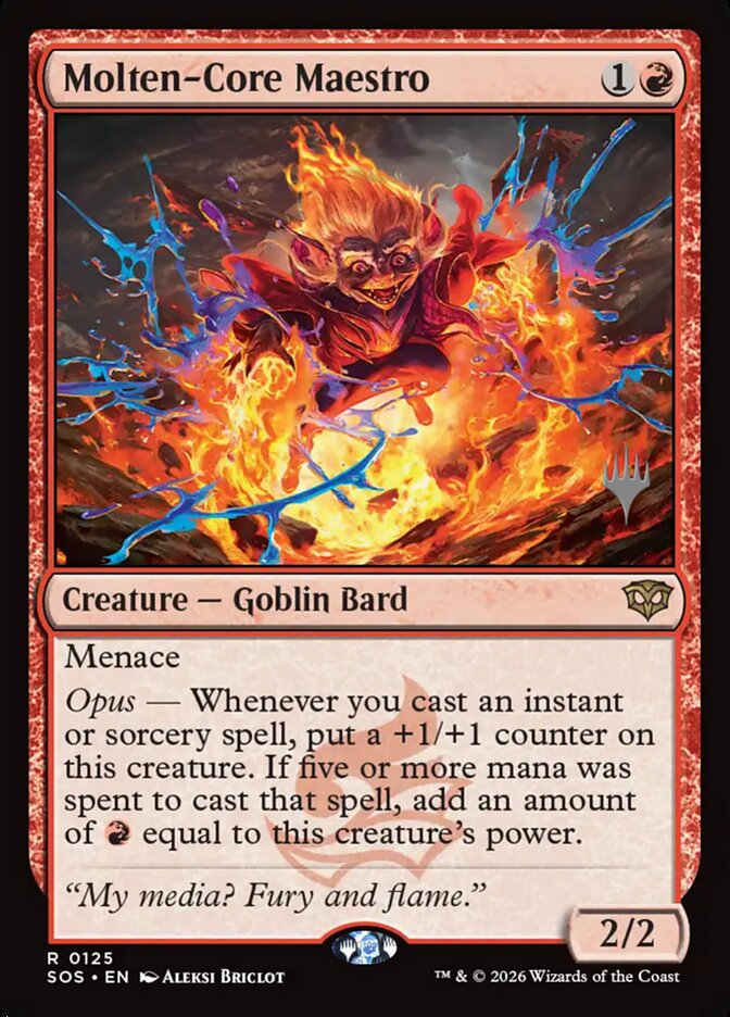 Molten-Core Maestro - Magic: The Gathering - MoxLand