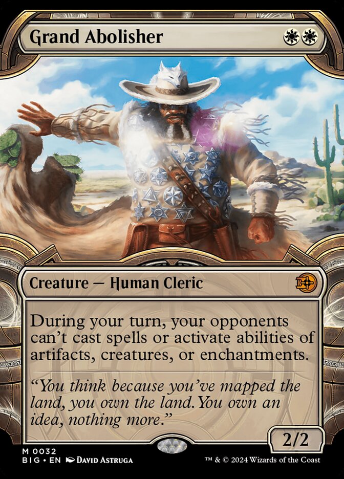Abolidor-mor / Grand Abolisher - Magic: The Gathering - MoxLand