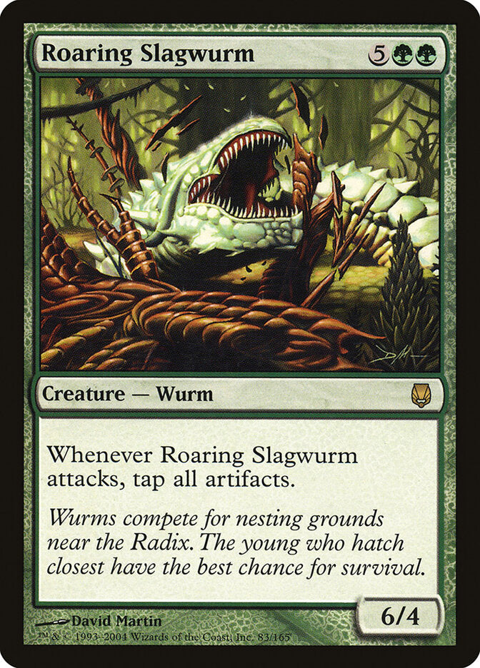 Vorme Escoriáceo Rugidor / Roaring Slagwurm - Magic: The Gathering - MoxLand
