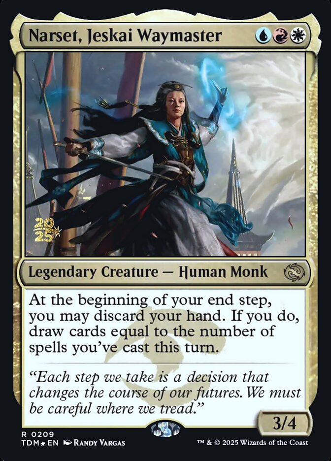 Narset, Jeskai Waymaster - Magic: The Gathering - MoxLand