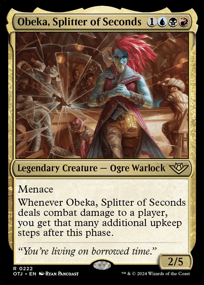 Obeka, Fracionadora de Segundos / Obeka, Splitter of Seconds - Magic: The Gathering - MoxLand