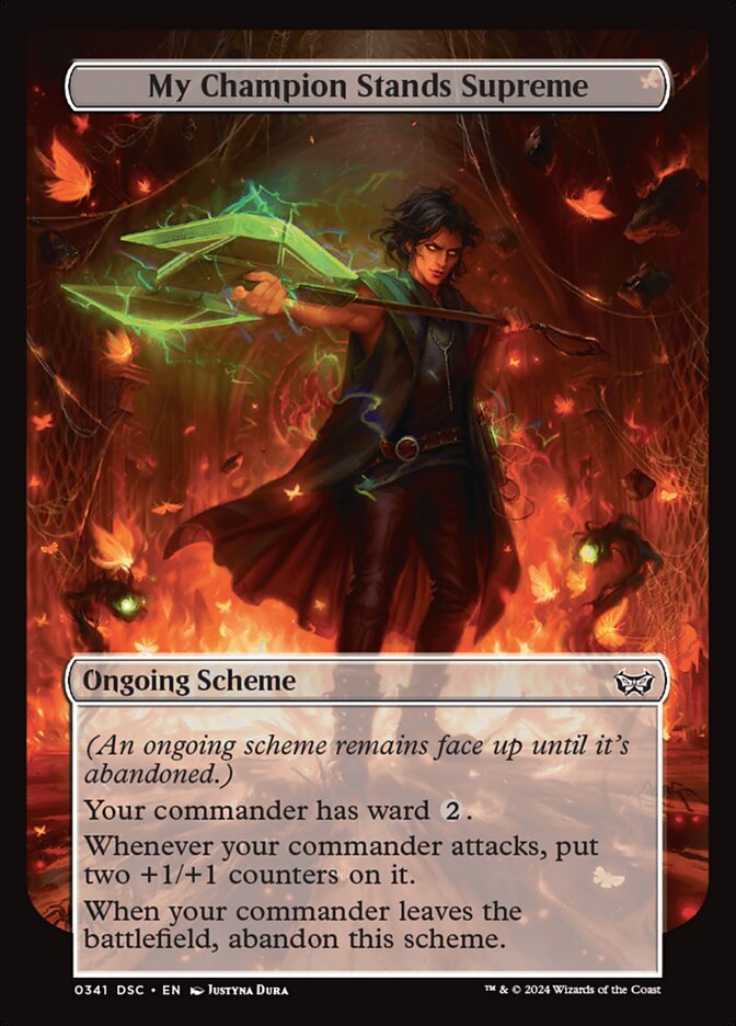 My Champion Stands Supreme - Magic: The Gathering - MoxLand