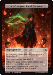 My Champion Stands Supreme - Magic: The Gathering - MoxLand