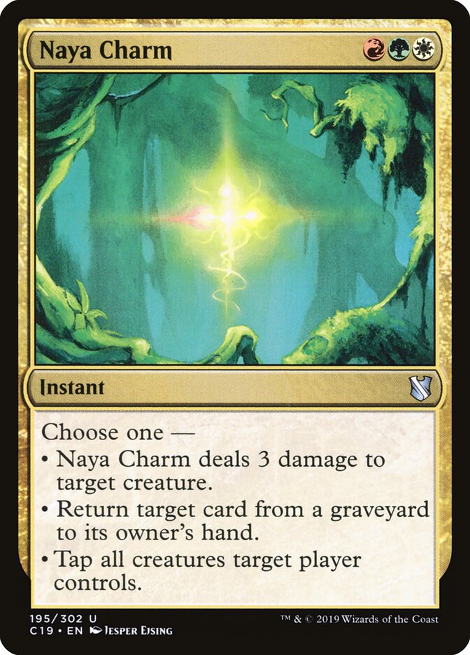 Medalhão de Naya / Naya Charm - Magic: The Gathering - MoxLand