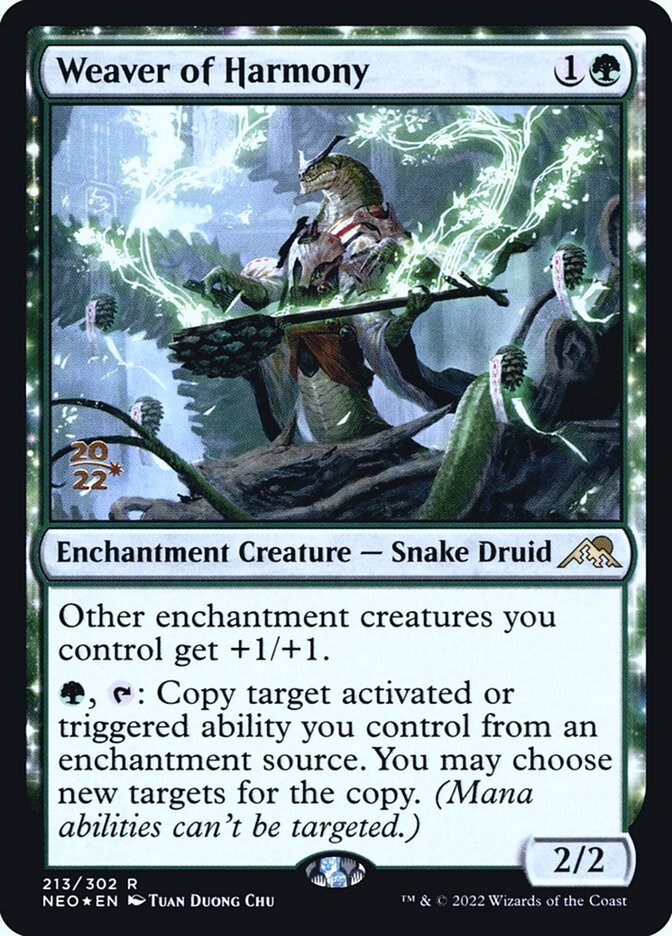 Tecelã da Harmonia / Weaver of Harmony - Magic: The Gathering - MoxLand