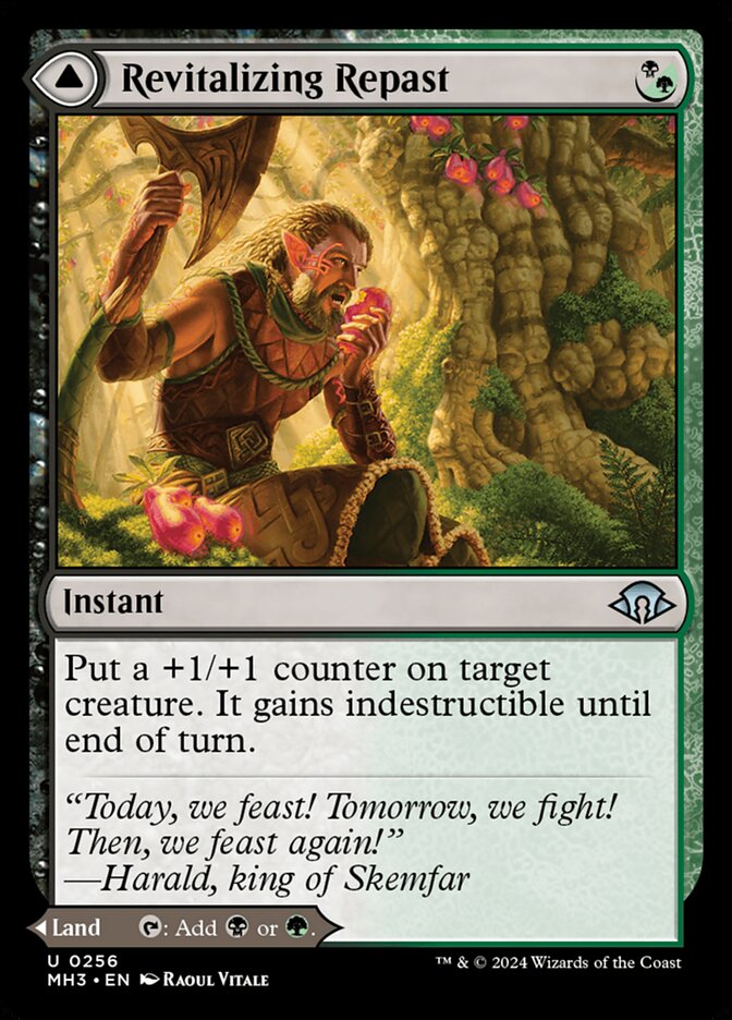 Refeição Revitalizante / Revitalizing Repast - Magic: The Gathering - MoxLand