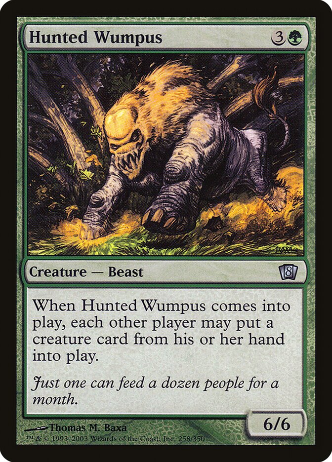Wumpus Caçado / Hunted Wumpus - Magic: The Gathering - MoxLand