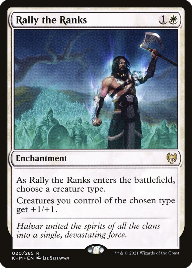 Reunir as Fileiras / Rally the Ranks - Magic: The Gathering - MoxLand