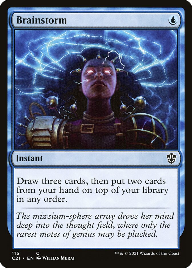 Tempestade Cerebral / Brainstorm - Magic: The Gathering - MoxLand