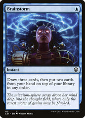 Tempestade Cerebral / Brainstorm - Magic: The Gathering - MoxLand