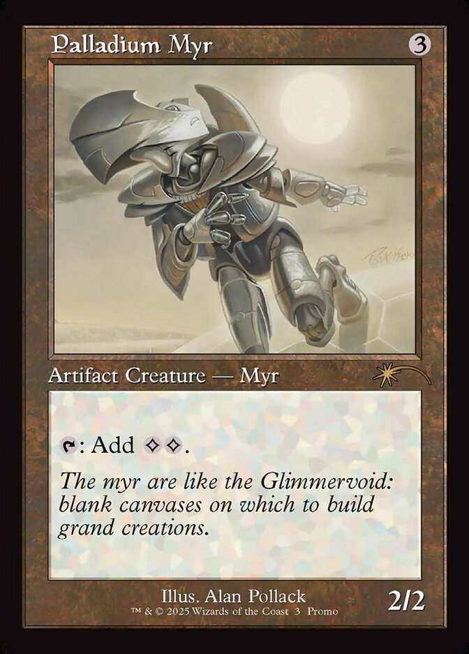 Myr de Paládio / Palladium Myr - Magic: The Gathering - MoxLand