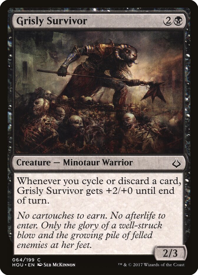Sobrevivente Macabra / Grisly Survivor - Magic: The Gathering - MoxLand