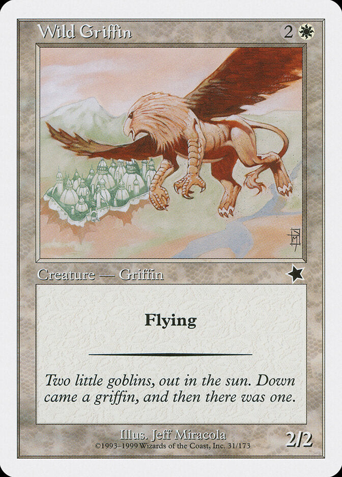 Grifo Selvagem / Wild Griffin - Magic: The Gathering - MoxLand