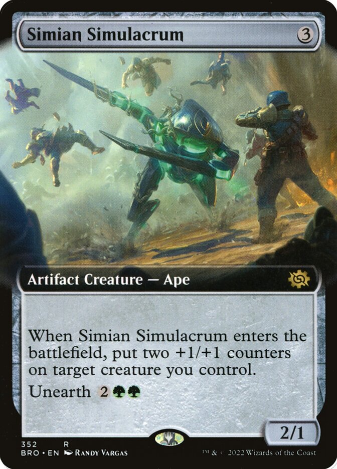 Simulacro de Símio / Simian Simulacrum - Magic: The Gathering - MoxLand