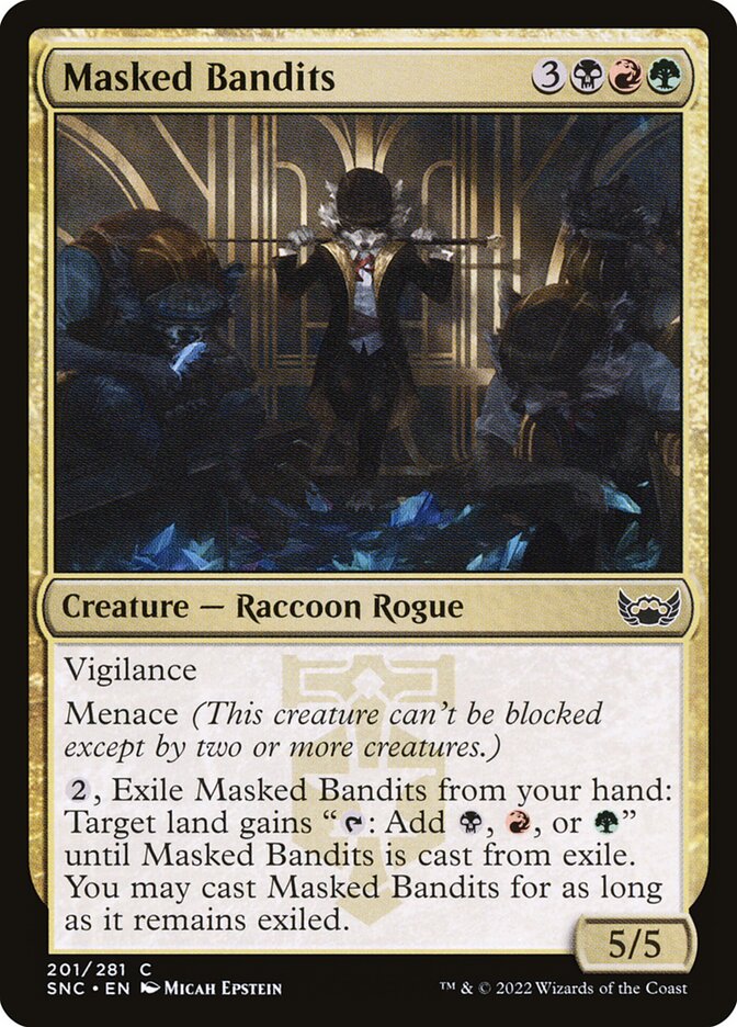 Bandidos Mascarados / Masked Bandits - Magic: The Gathering - MoxLand