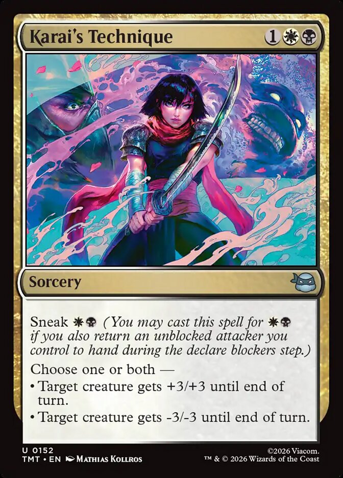Karai's Technique - Magic: The Gathering - MoxLand