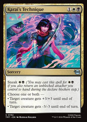 Karai's Technique - Magic: The Gathering - MoxLand