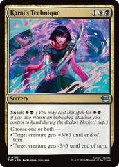 Karai's Technique - Magic: The Gathering - MoxLand