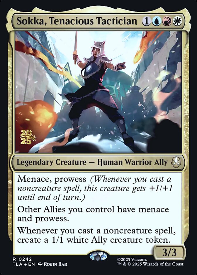 Sokka, Tenacious Tactician - Magic: The Gathering - MoxLand