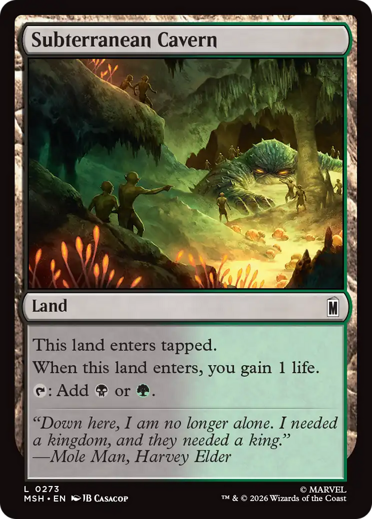 Subterranean Cavern - Magic: The Gathering - MoxLand