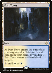 Cidade Portuária / Port Town - Magic: The Gathering - MoxLand