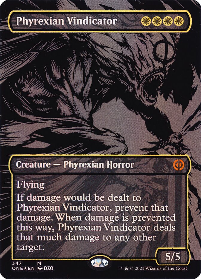 Vingadora Phyrexiana / Phyrexian Vindicator - Magic: The Gathering - MoxLand