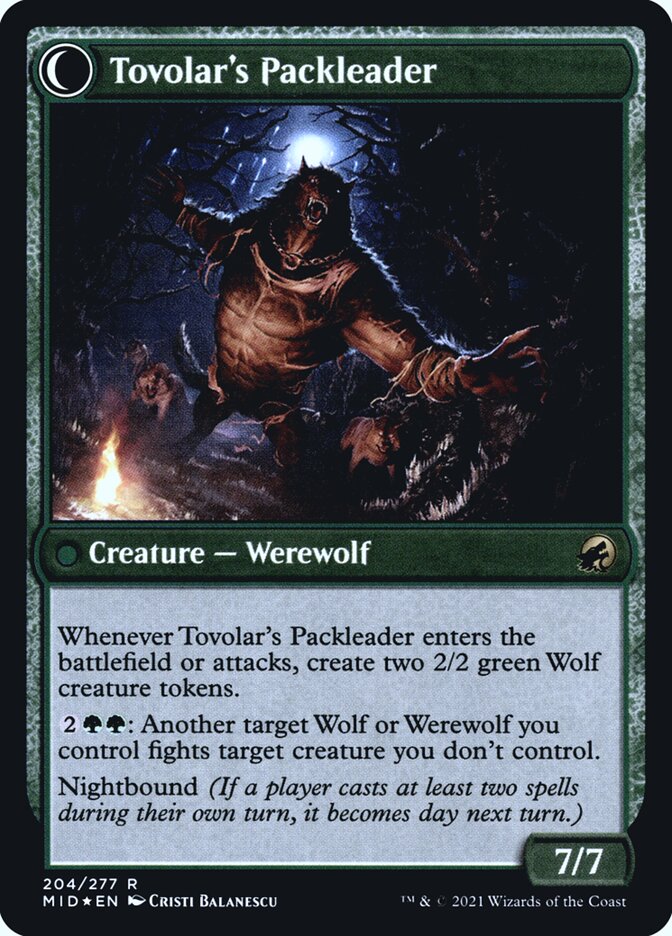 Mestre da Caça de Tovolar / Tovolar's Huntmaster - Magic: The Gathering - MoxLand
