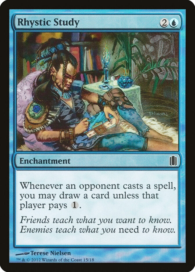 Estudo Rístico / Rhystic Study - Magic: The Gathering - MoxLand