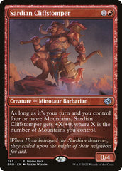 Calca-penhasco Sardiano / Sardian Cliffstomper - Magic: The Gathering - MoxLand