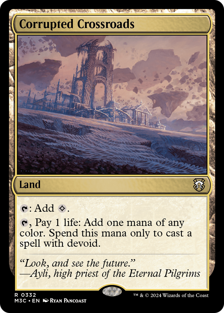 Encruzilhadas Corrompidas / Corrupted Crossroads - Magic: The Gathering - MoxLand