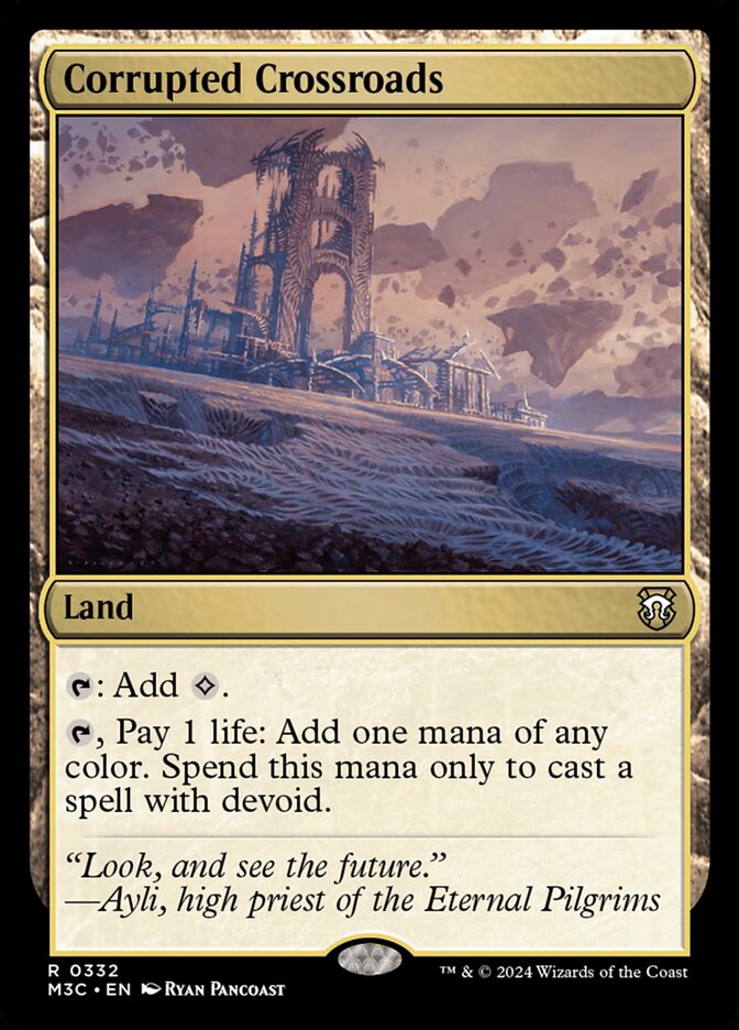 Encruzilhadas Corrompidas / Corrupted Crossroads - Magic: The Gathering - MoxLand