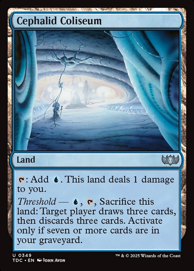 Coliseu dos Cefálidas / Cephalid Coliseum - Magic: The Gathering - MoxLand