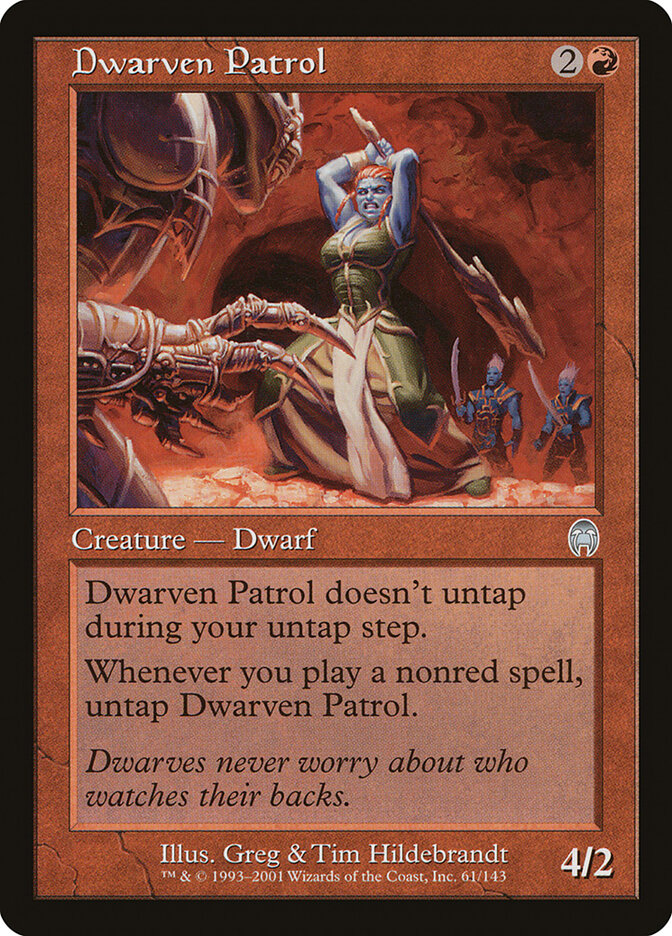 Patrulha de Anões / Dwarven Patrol - Magic: The Gathering - MoxLand