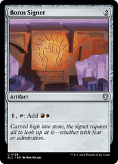 Sinete Boros / Boros Signet - Magic: The Gathering - MoxLand