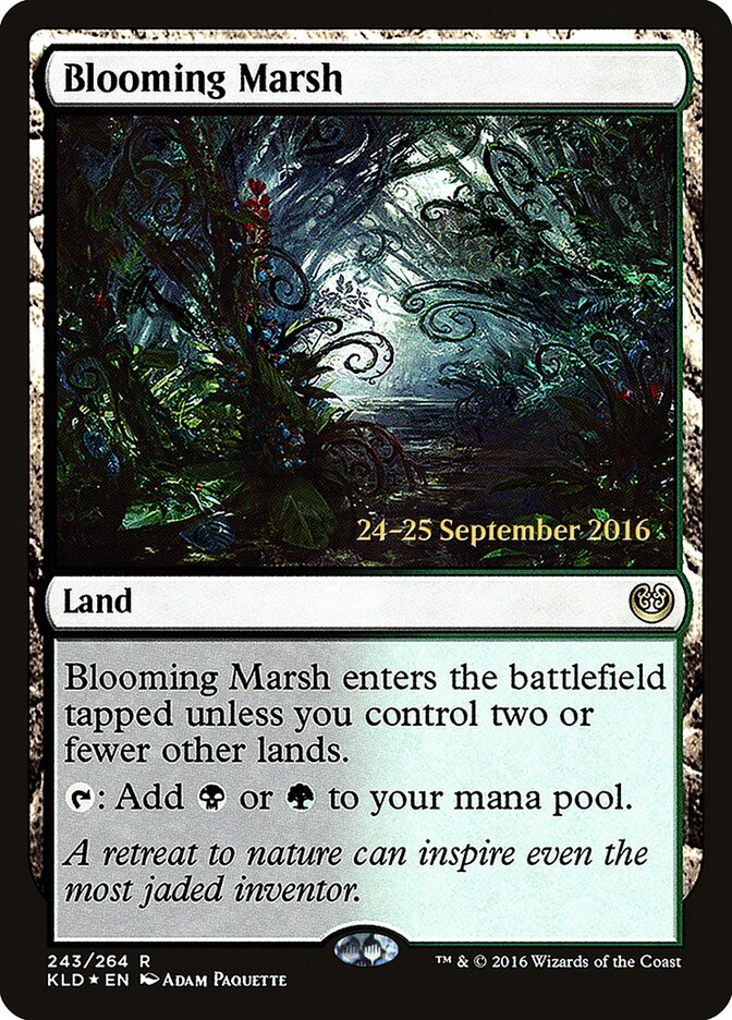 Charco Florescente / Blooming Marsh - Magic: The Gathering - MoxLand