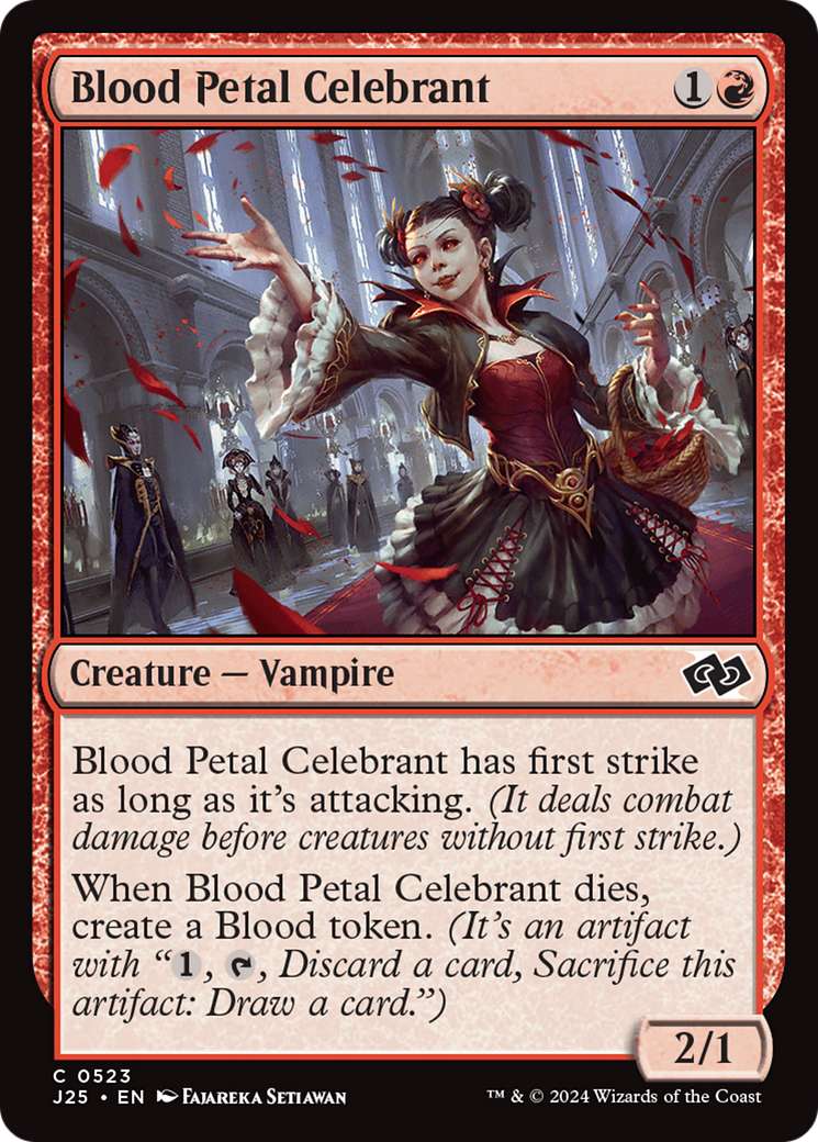 Celebradora das Pétalas de Sangue / Blood Petal Celebrant - Magic: The Gathering - MoxLand