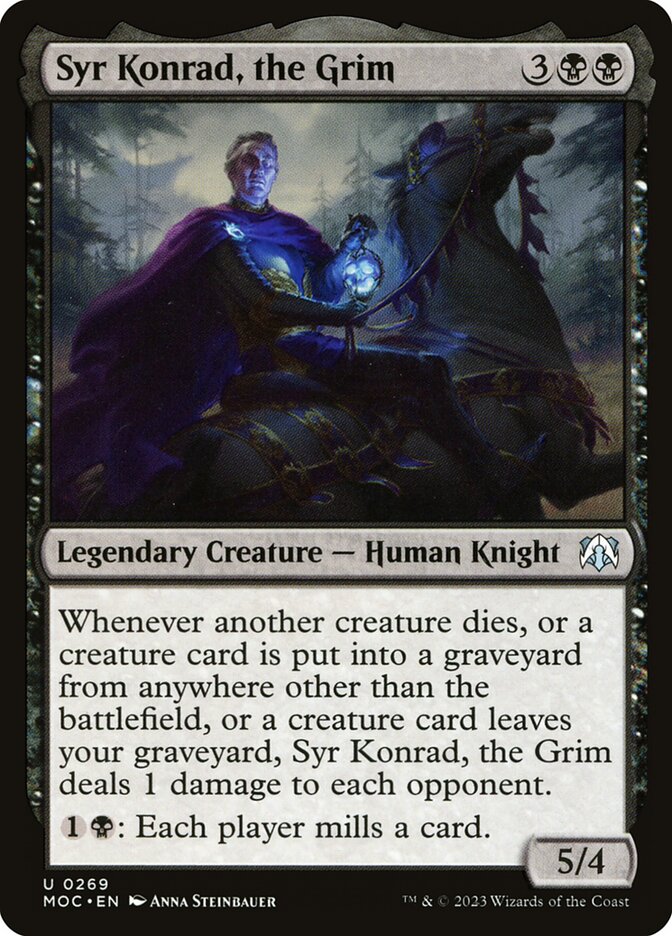 Syr Konrad, o Sisudo / Syr Konrad, the Grim - Magic: The Gathering - MoxLand
