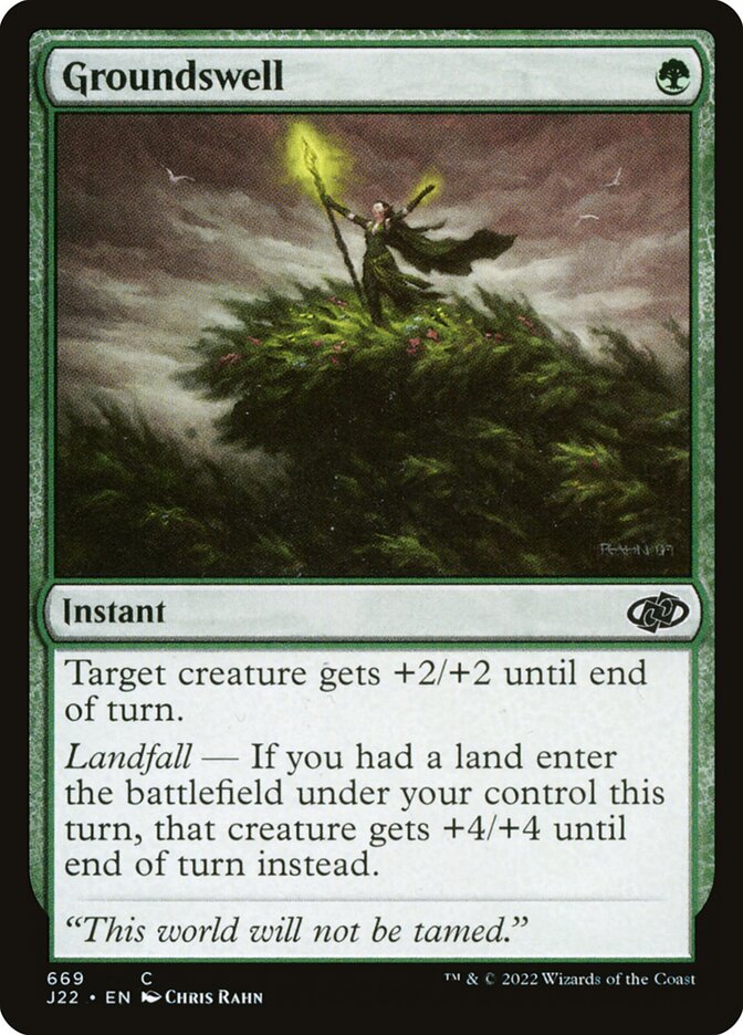Maremoto / Groundswell - Magic: The Gathering - MoxLand