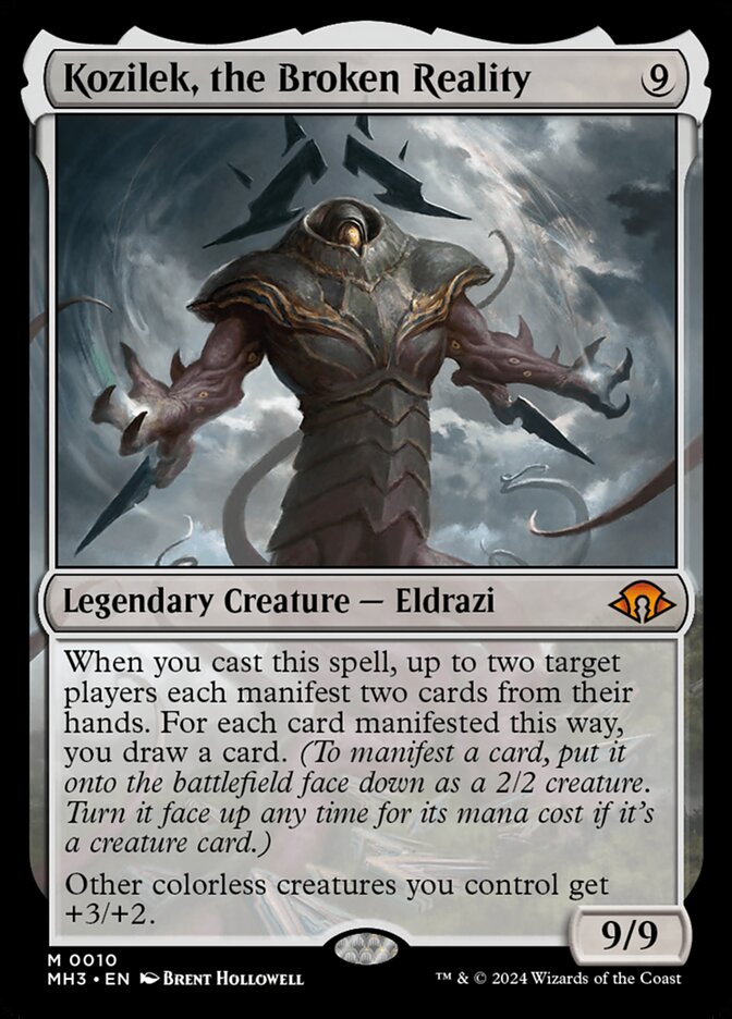 Kozilek, a Realidade Partida / Kozilek, the Broken Reality - Magic: The Gathering - MoxLand