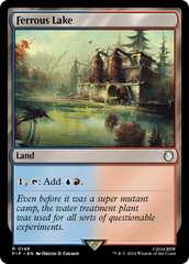 Ferrous Lake - Magic: The Gathering - MoxLand