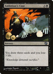 Custo da Ambição / Ambition's Cost - Magic: The Gathering - MoxLand