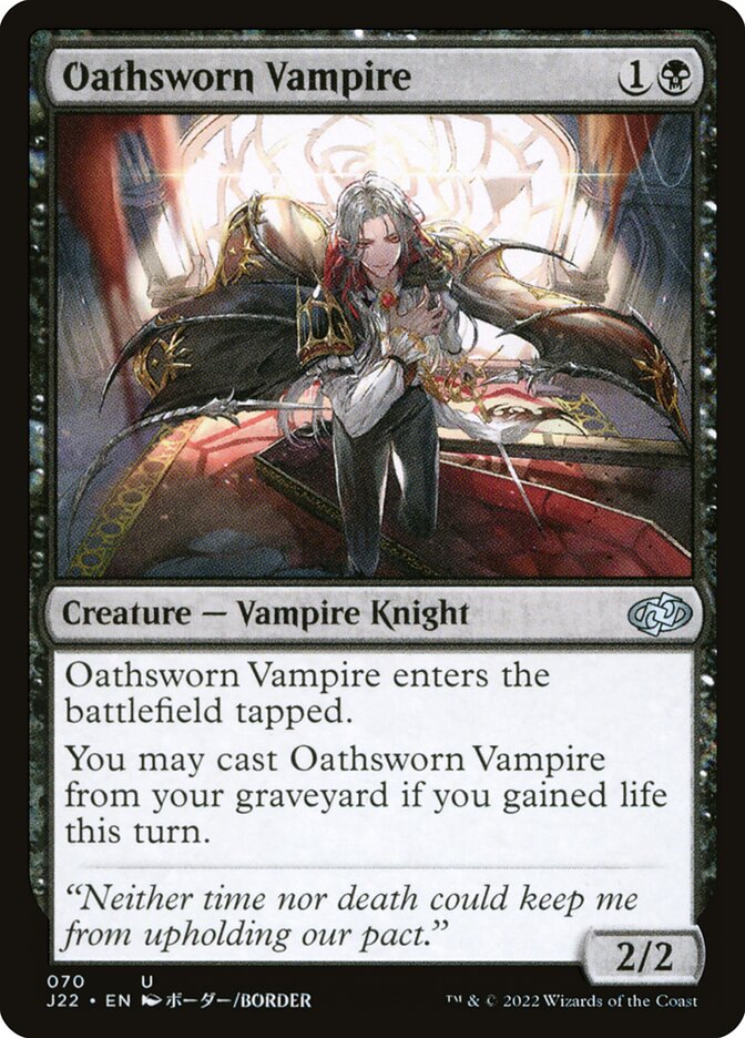 Vampiro Jurado / Oathsworn Vampire - Magic: The Gathering - MoxLand