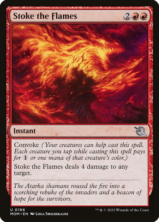 Atiçar as Chamas / Stoke the Flames - Magic: The Gathering - MoxLand