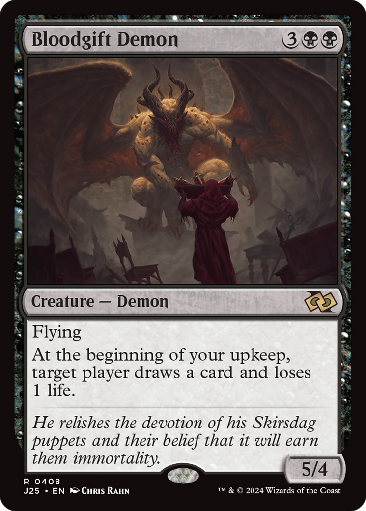 Demônio da Oferenda de Sangue / Bloodgift Demon - Magic: The Gathering - MoxLand