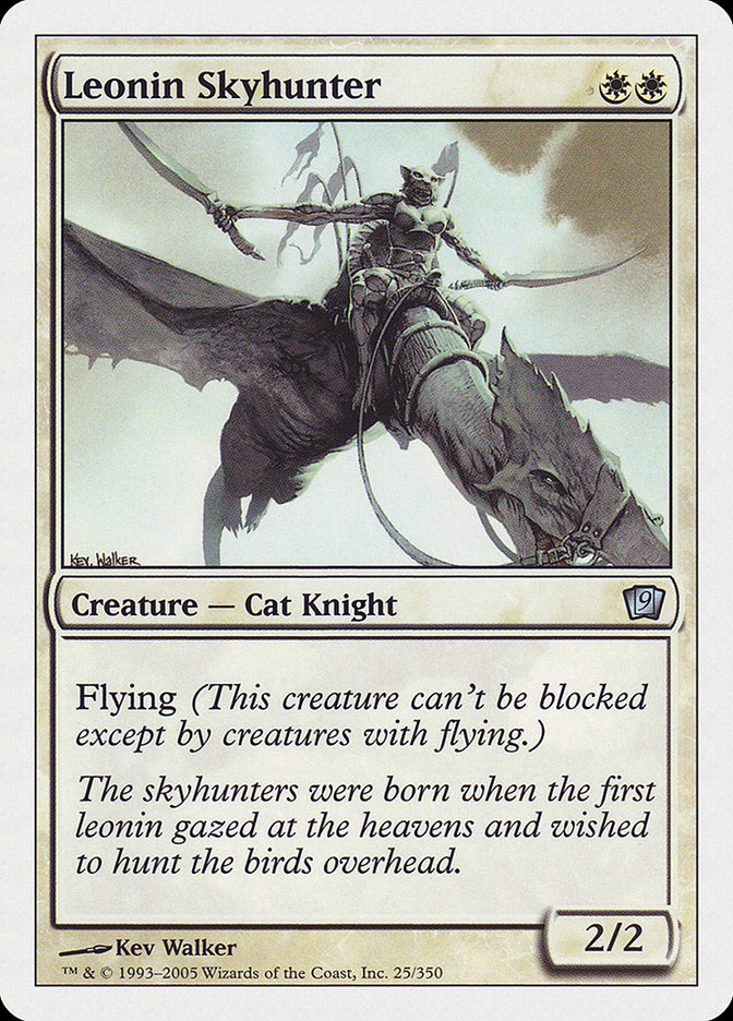 Caçadora Celeste Leonina / Leonin Skyhunter - Magic: The Gathering - MoxLand